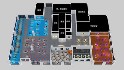 1500m² 酒店健身房解決方案