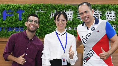 樱桃网站入口品牌健身器材出口到墨西哥